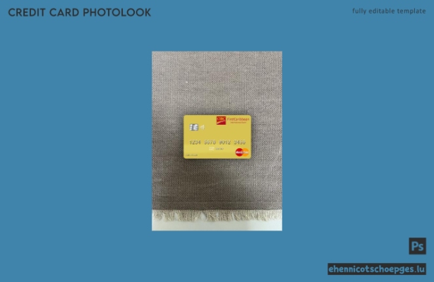 St. Vincent und die Grenadinen FirstCaribbean International Bank Mastercard Photolook Beispielvorschau